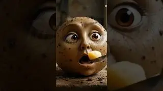 Potato Eating Potato 🥔 | Funny 3D Animation Short | Viral Video 2025