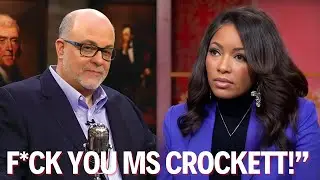 Mark Levin INTERRUPTS Jasmine Crockett 18 Times &mdash; Her Calm Response Ends His Career on Live TV