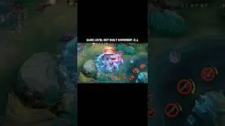 SAME LEVEL BUT BUILT DIFFERENT 🔥 #mlbb #mobilelegends #Dyr #dyrroth