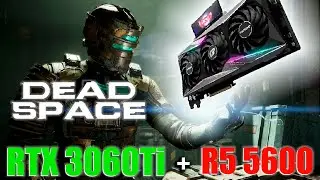 Dead Space Remake com RTX 3060 TI e R5 5600 - Full HD e 2K Ultra RayTracing e DLSS #deadspace2023