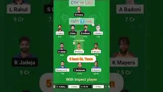 CSK vs LSG dream11 prediction