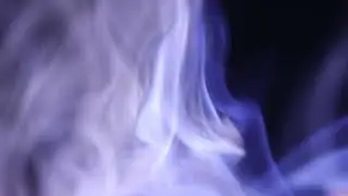 Smoke flying 4k