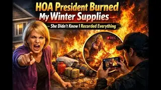 HOA President Burned My Winter Supplies &mdash; She Didn&rsquo;t Know I Recorded Everything