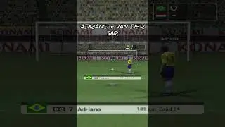 Adriano x Van der Sar | PES6 #ps2 #pes