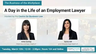 A Day in the Life of an Employment Lawyer: The Business of the Workplace