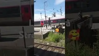 TGV POS 4414 &agrave; la Gare de Strasbourg #tgv #sncf #train #strasbourg