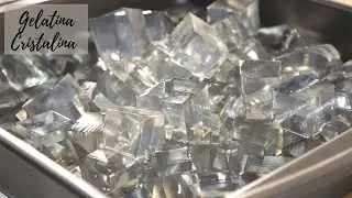 COMO PREPARAR GELATINA TRANSPARENTE O CRISTALINA CON GRENETINA para decorar tus postres