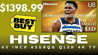 Hisense 65 INCH TV 65U8QG Mini-LED QLED TV Beast at Killer Price Hisense 65 INCH U8 TV Under $1500
