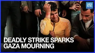 Palestinians Lay Victims to Rest After Gaza Strike | Dawn News English