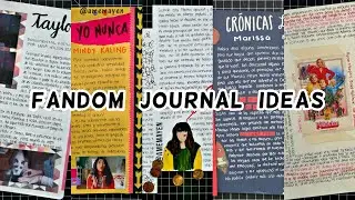 journaling - fandom journal ideas | amellali's journal
