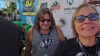 DJ Kenny Kash- Hollis Thomas Jr- Lito Sheppard- Eagles Tailgate- Tampa, Fl 9-28-25