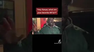When Kanye is asked what his favorite NFTs are... 🔥