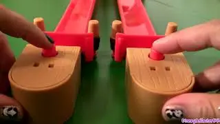 Angry Birds Go Pig Rock Raceway Cars Playset by TELEPODS Launcher toy review by