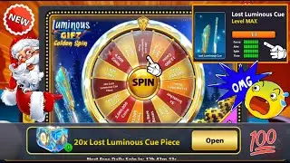 Lost Luminous Cue Level Mix in the easiest way 8 ball pool Golden Spin Miniclip