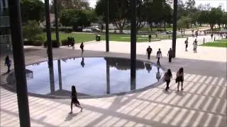 Time Lapse John Spoor Broome Library Reflection Pool