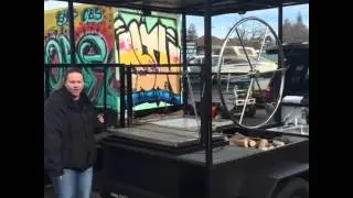Gstackspits Santa maria Bbq trailer Northern CA