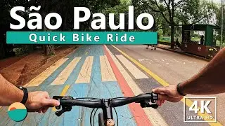 Explore S&atilde;o Paulo by Bike | POV Cycling Tour | 4K 2025