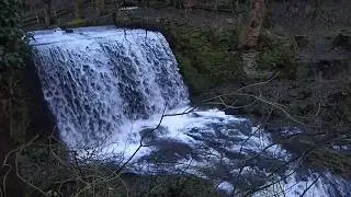 Ingersley Vale  Waterfall and Weir Near Bollington