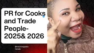 Canada Work Permit to Permanent Residency for Cooks and Tradespeople
