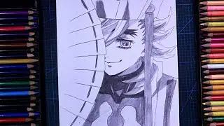 How To Draw DOMA (Upper Moon 2) || Demon Slayer || Anime Drawing Step By Step
