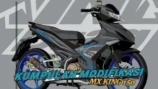 Kumpulan modifikasi MX king 150CC |KEREN!! MALAY STYLE!! #modifikasimotor #fyp #mxking150 #fypberand