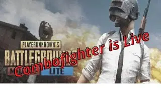 PUBG MOBILE LITE LIVE STREAM !! COMBOFIGHTER GAMING !! SOLO  DUO & SQUAD GAME PLAY