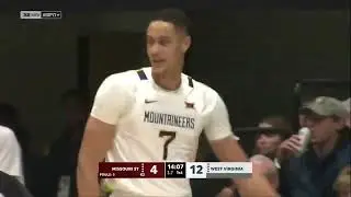 JESSE EDWARDS VS MIZZ ST 13 PTS     WVU DEBUT      11.06.23