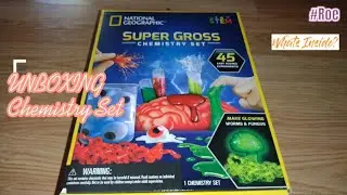 UNBOXING| Whats inside ?| Chemistry Set for Kids | Gross Chemistry Set  #educational #unboxing