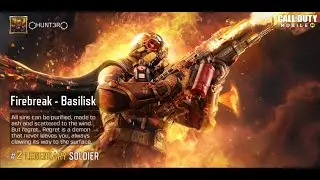 The New Legendary Character Firebreak Full Draw Call Off Duty  Mobile