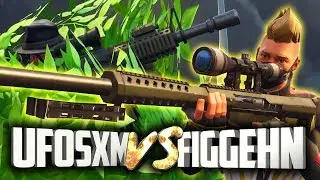 UFOSXM VS FIGGEHN | Fortnite (hemlig buske)