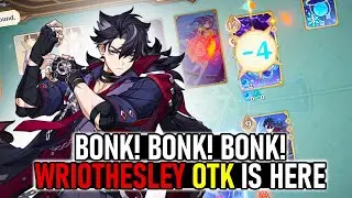 bonking with wriothesley ft. gladiator artifact | genshin impact tcg