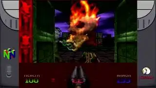 Doom 64 EX - Original Hardware - Bonus Pak (Extra levels on N64) - level 130 - Wretched