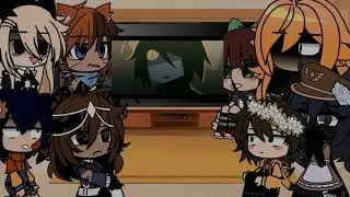 kaaatie's ocs & fpe reacts to… /(all parts)no thumbnail fundamental paper education/paper school/