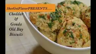 Gouda and Cheddar Garlic Biscuits