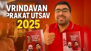 Vrindavan Prakat Utsav 2025 DAY 2 (Chandigarh)  Mor kuti darshans❤️