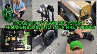 Troglotech Crawler System Unboxing to First Survey