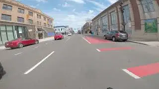 unsignaled lane change x3 + driving in the bus lane