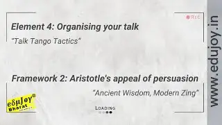 Element 4   Framework 2 # Aristotle's appeal of persuasion Ancient Wisdom, Modern Zing