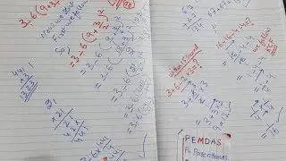 PEMDAS Equations Solve With More Examples | WML Logic is live