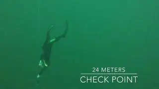 Freediving at Tulum in Cenote Kanlum (Lagoon)