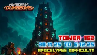 The Tower 162 [Apocalypse] Full Climb, Guide & Strategy, Minecraft Dungeons Fauna Faire