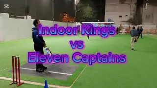 Indoor kings vs Eleven Captains Match No 2 | last Balls Need 03 Runs ♥️#indoorkings#Cricket🏆🏏💥💯🎆♥️📸👍