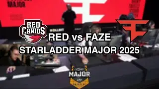 Ohnepixel | RED CANIDS vs FAZE | STARLADDER BUDAPEST MAJOR 2025 | STAGE 1 | FULL VOD