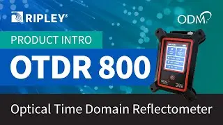 ODM&reg; OTDR 800 Optical Time Domain Reflectometer with Bluetooth: Product Intro