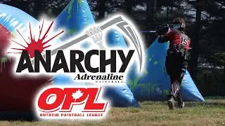 Anarchy D6 Black at OPL E2 2025 | Wasaga Beach Paintball Action!