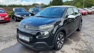 Citroen C3 1.2 PureTech Feel Euro6 5dr CN67YYX 2017  97,234 miles Petrol Met Black 2owners FOR SALE