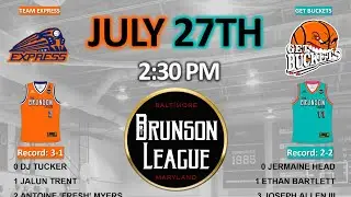 Get Buckets vs Team Express Game- Brunson League Season 12 Week 5 @UA House