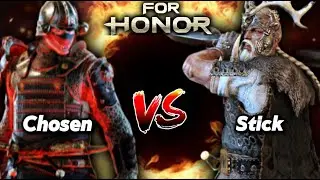 Огромный соревновательный БОМБА! Chosen1 сражается со SticktheTree! [For Honor]
