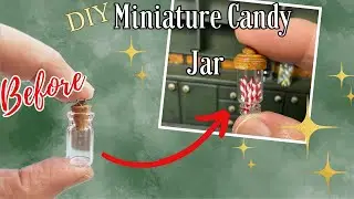 Spruce up those ordinary miniature glass jars into something spectacular and unique! (Tutorial)
