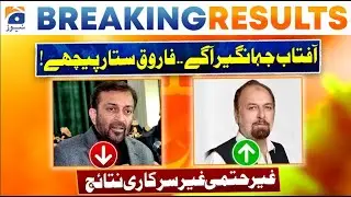 Election 2024: NA-244 Karachi | Aftab Jahangir Leading | First Inconclusive Unofficial Result
